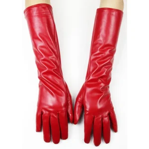 Long Sheepskin Gloves