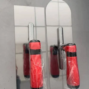 Stainless Steel Plastering Trowel Mirror Polished Notched Tiling