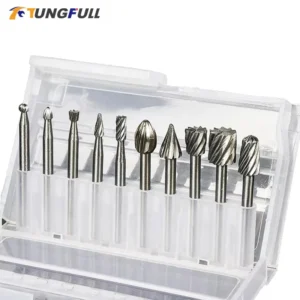 HSS Rotary Burr Mill Cutter Routing Router Bits