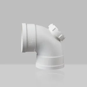 Pvc Drainage Pipe 90 Degree Elbow Joint With Inspection Port Drainage Fittings