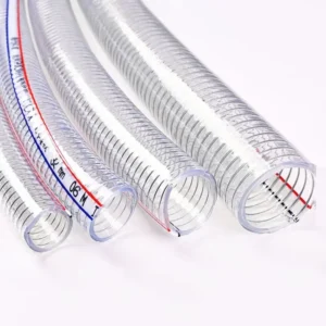 High Quality Transparent Soft Plumbing Hose With Steel Wire Water Pump