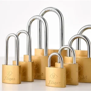 Keys Brass Padlock