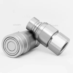 Flat Face High Flow Quick Connect Hydraulic Couplings
