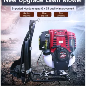Engine Lawn Stroke Backpack Gagoline Weeder Grass Cutter Eradicator Honda