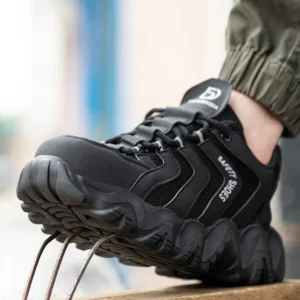 New Safety Shoes Anti-smash Safety Boots man Work Boots