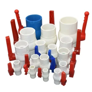 Thread and Socket Type PVC Ball Valve Garden Irrigation Fittings Switch