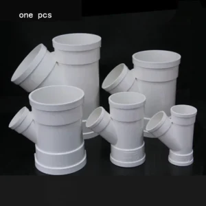 pvc for Pipes branching ventilation ducts pipe to tubing