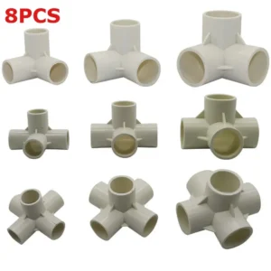 PVC Water Pipe Tube Adapter Connectors