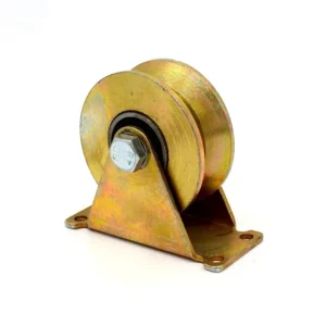 Steel Sliding Door Pulley V-shaped Groove Wheels
