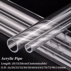 Clear Acrylic Tube