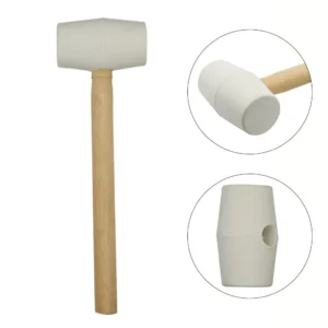 Natural Rubber Hammer Solid Wood Handle