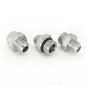 Hydraulic Connector Straight Through Pipe Fittings Adapter