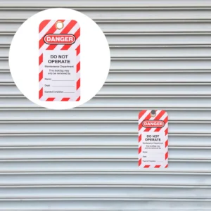 Industrial Safety Warning Tags
