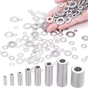 Stainless Steel Flat Washers Set Thickness