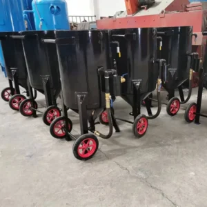Customized Ultra Sandblasting Hood Silica Sand For Sandblasting Glass Beads