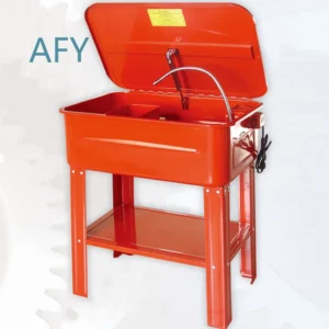 Parts Cleaner Tank 20 to 40 Gallon Mobile Metal Vehicle Tool