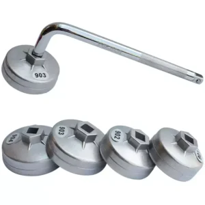 Cap Oil Filter Wrench Socket Car Hand Remover Tool alluminum
