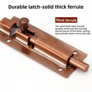 Door Lock Barrel Aluminum Alloy Door Lock Latch