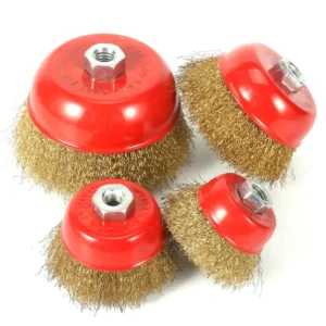 Bowl-Type Wire Brush Steel