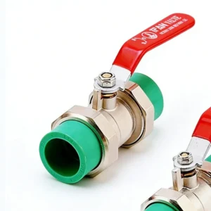 Double-head Union Valve Thickened Copper Core Hot-melt Pipe Fittings
