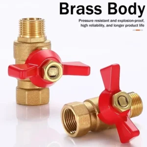 Brass mini ball valve