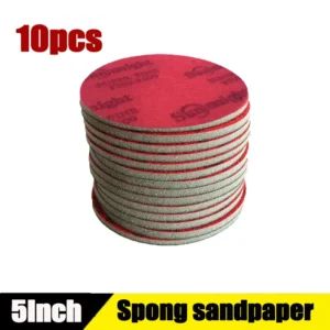 Foam Dry Wet Sponge Sandpaper Disc Flocking Abrasive Tools