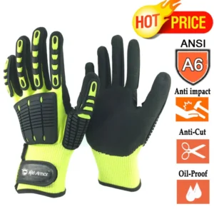 Level A6 Cut Resistant Safety Garden Work Glove