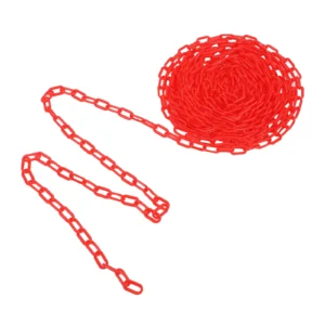 Warning Chains Plastic Safety Barrier Chain Red