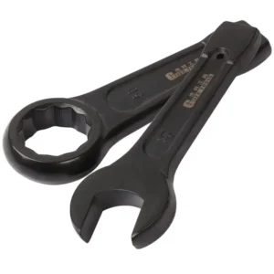 Slugging wrench industrial heavy single end slugging wrench