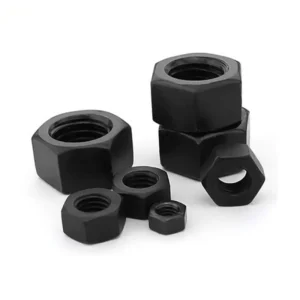 Black mild Steel Nuts