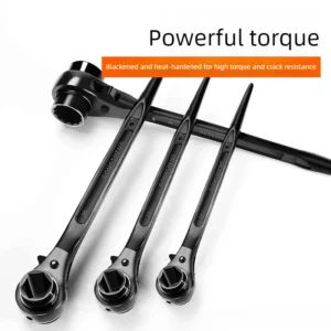 Adjustable ratchet rench
