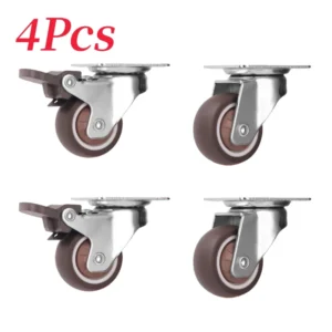 Furniture CasterSoft Rubber Universal Wheel