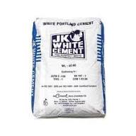 white cement powder